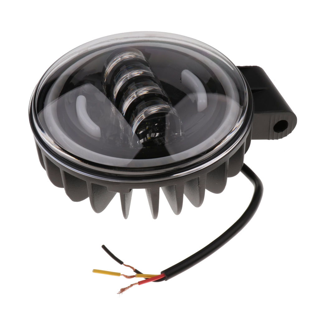 12V 35W LED Fog Light for White Halo Angel Ring for Jeep Wrangler Dodge