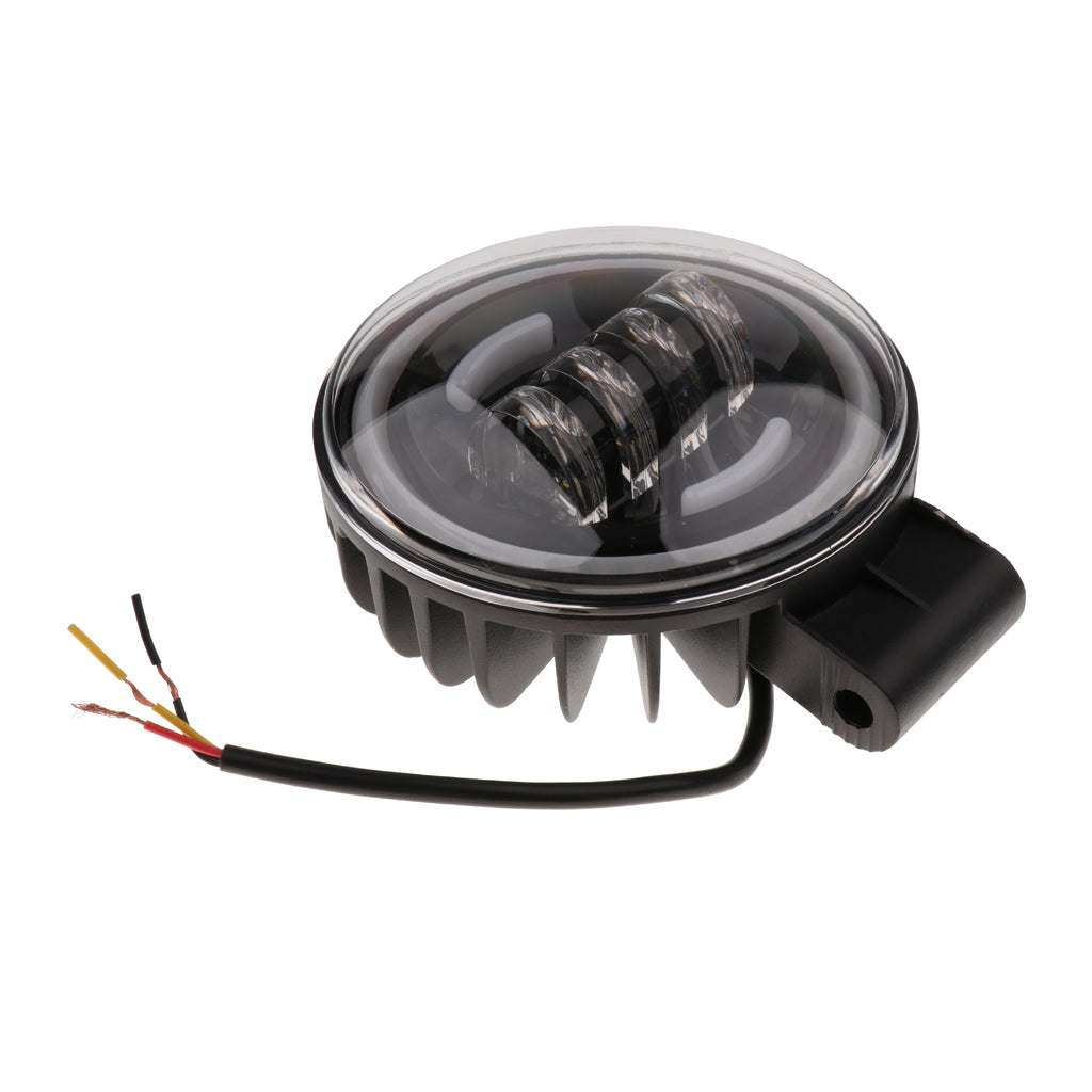 12V 35W LED Fog Light for White Halo Angel Ring for Jeep Wrangler Dodge