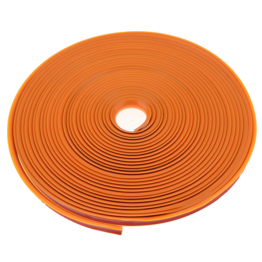 26Ft/8M New Car Wheel Hub Rim Protector Sticker Tire Guard Strip Orange