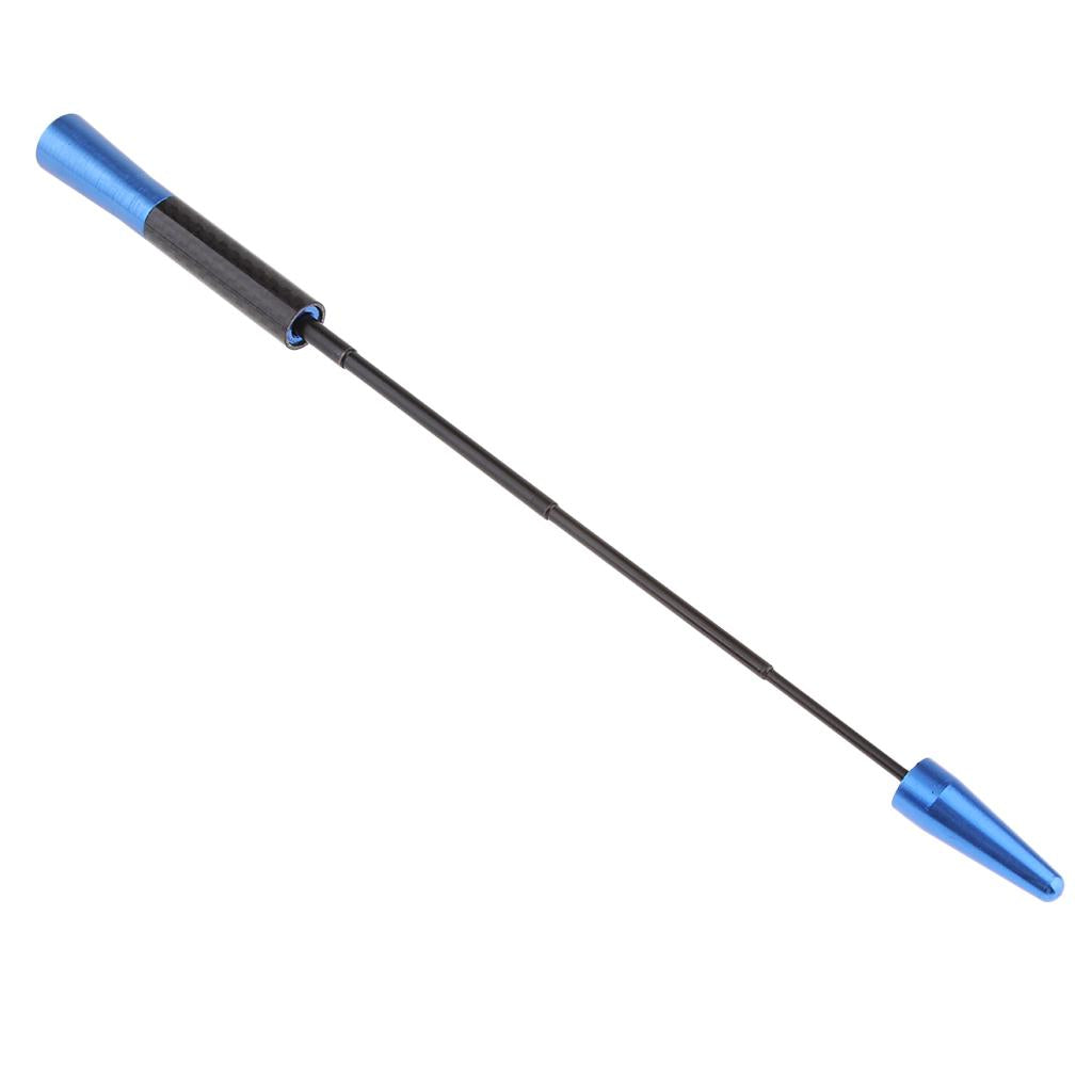 12cm Stubby Signal Antenna Aerial Carbon Fiber for AM/FM Radio Signal Blue