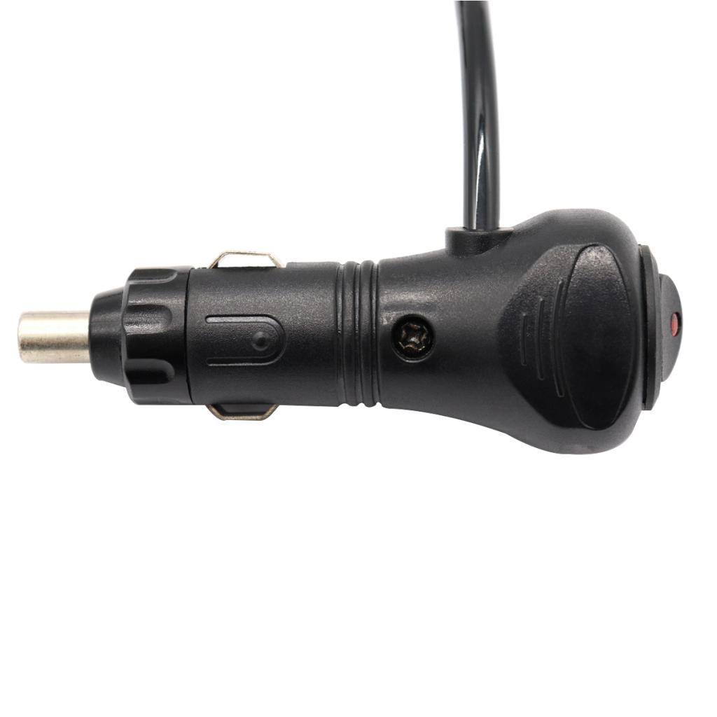 12/24V Car Truck Cigarette Lighter Power Charger Cable for Phone Micro USB