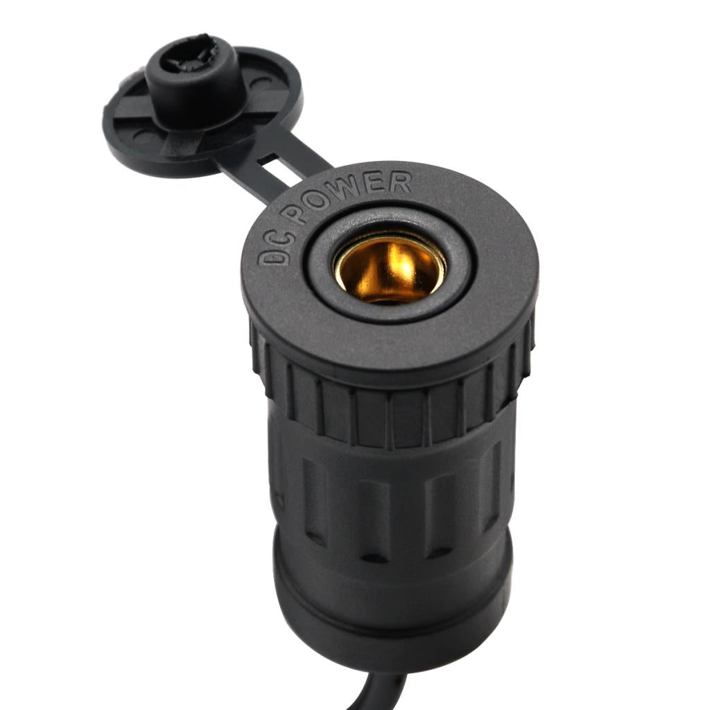 12/24V Car Truck Cigarette Lighter Power Charger Cable for Phone Micro USB