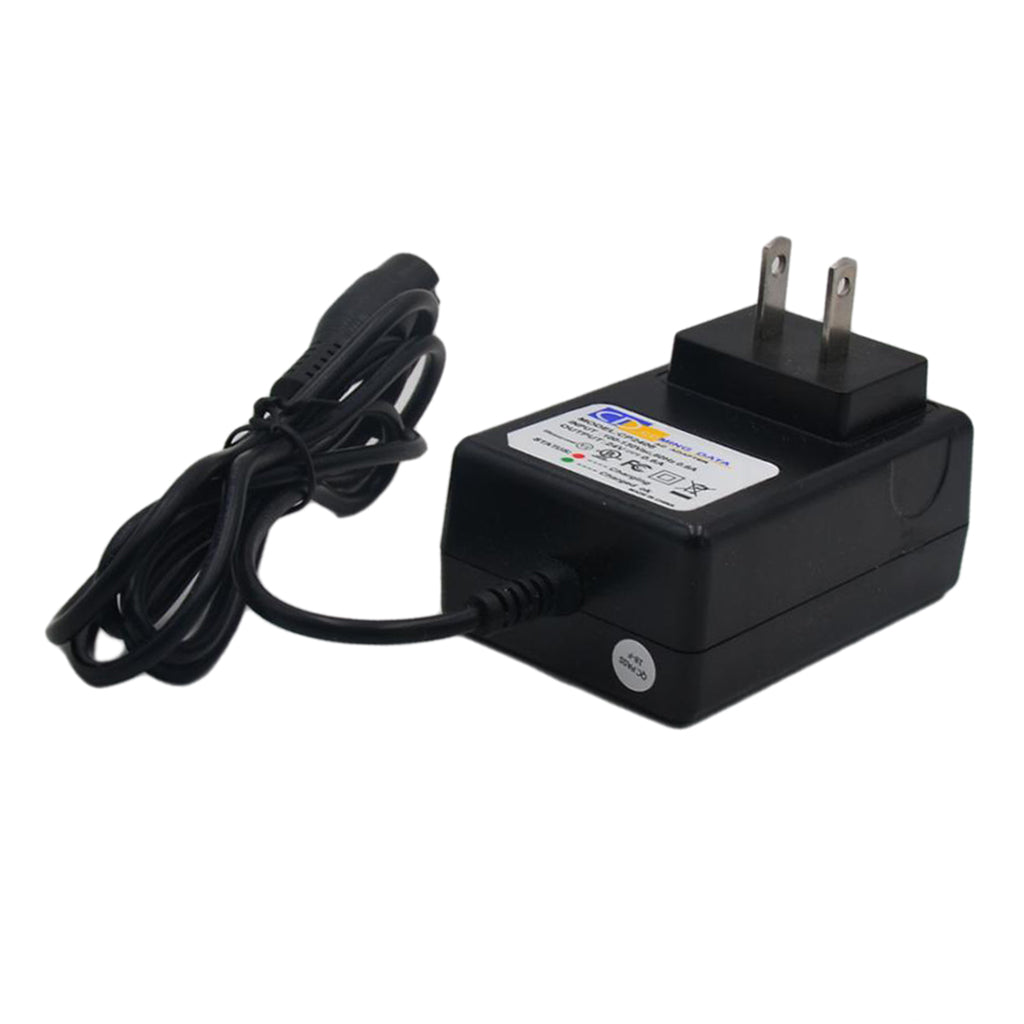 24V 0.6A 3-Prong Battery Charger For Razor Scooter E100 E125 E500S PR200