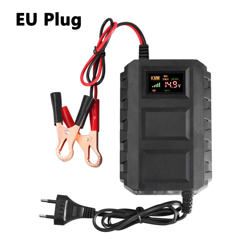 12 Volt Battery Charger Smart Charging for Motorcyle EU Overload Protection