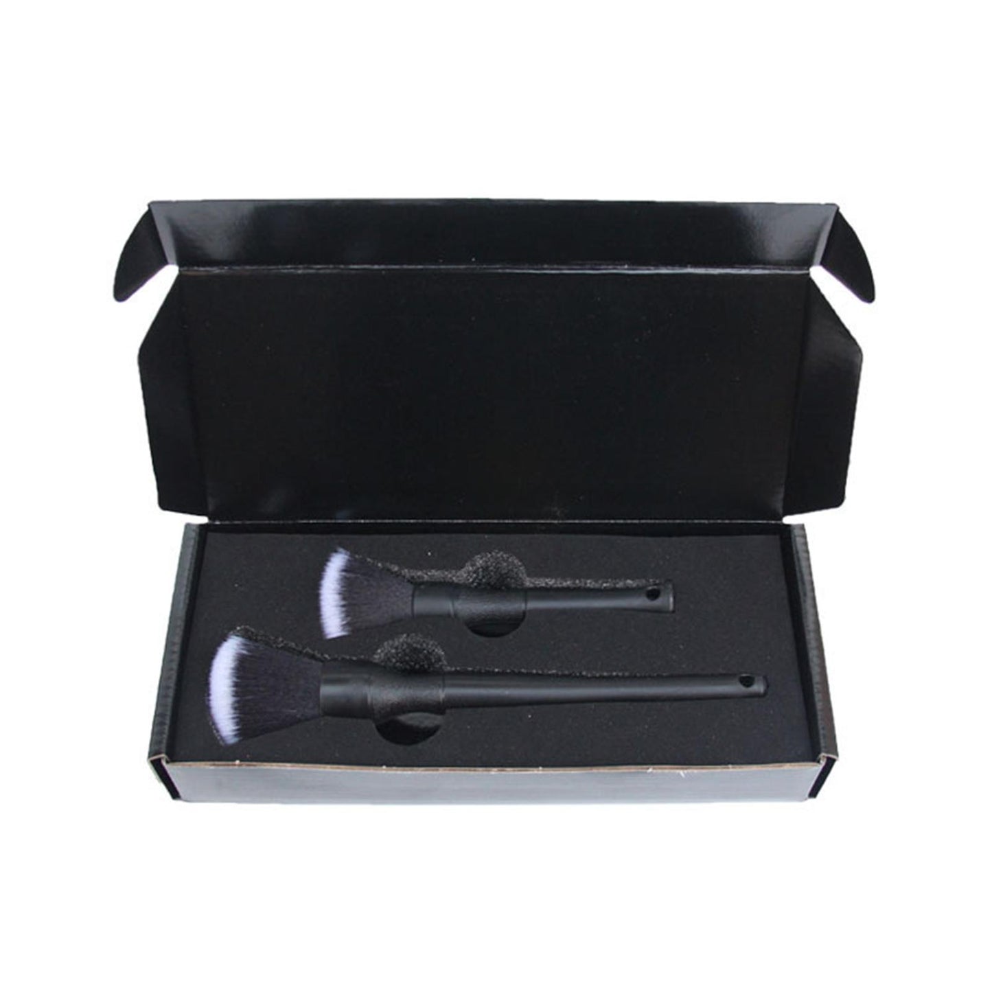 2Pcs Automotive Detail Brushes dusty removal for Car Interior soft brush