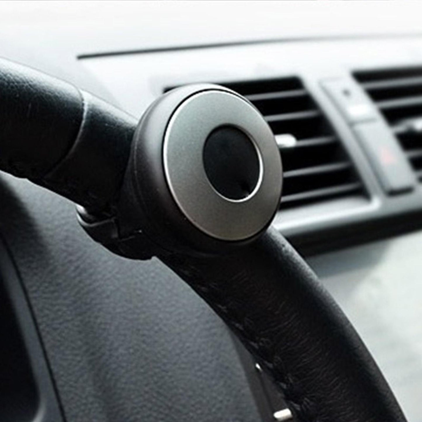 2 Count Steering Wheel Spinner Knob Ball Shaped Driving Helper with bearing