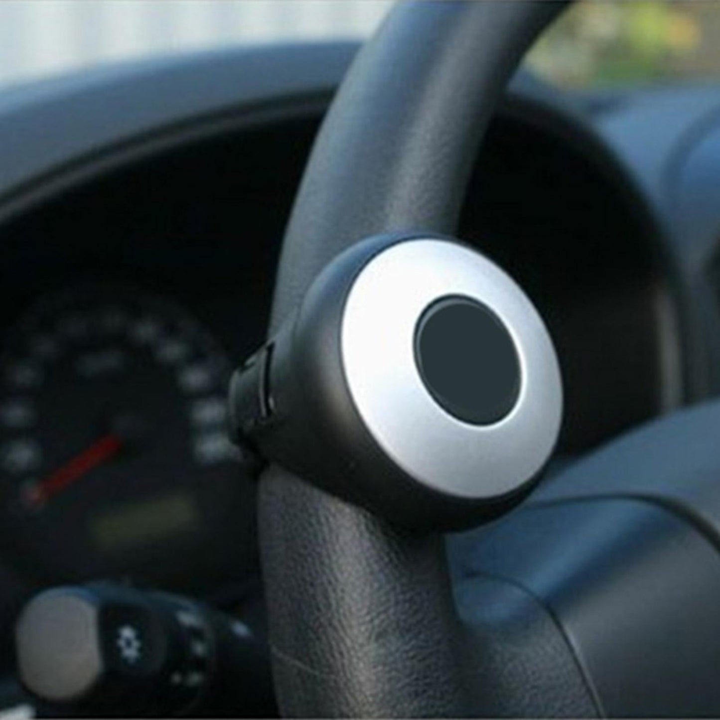 2 Count Steering Wheel Spinner Knob Ball Shaped Driving Helper with bearing