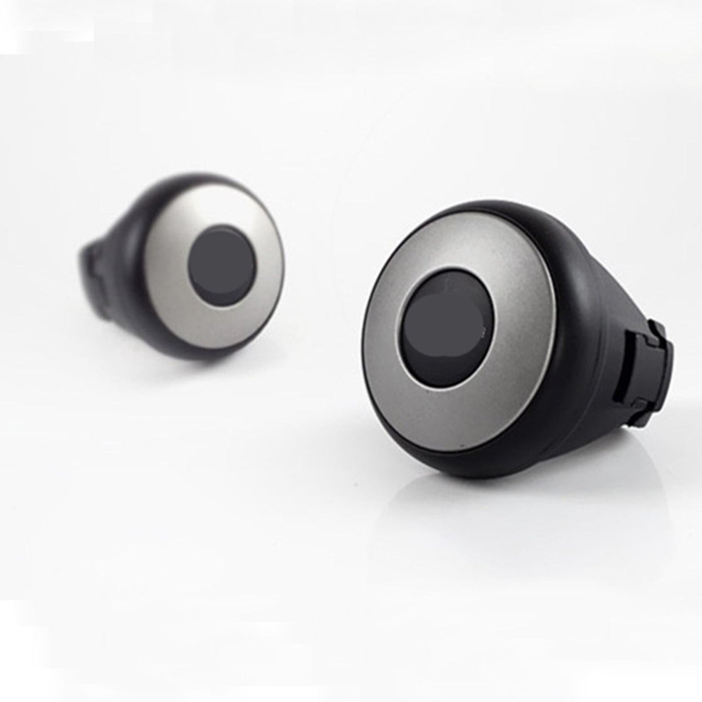 2 Count Steering Wheel Spinner Knob Ball Shaped Driving Helper with bearing