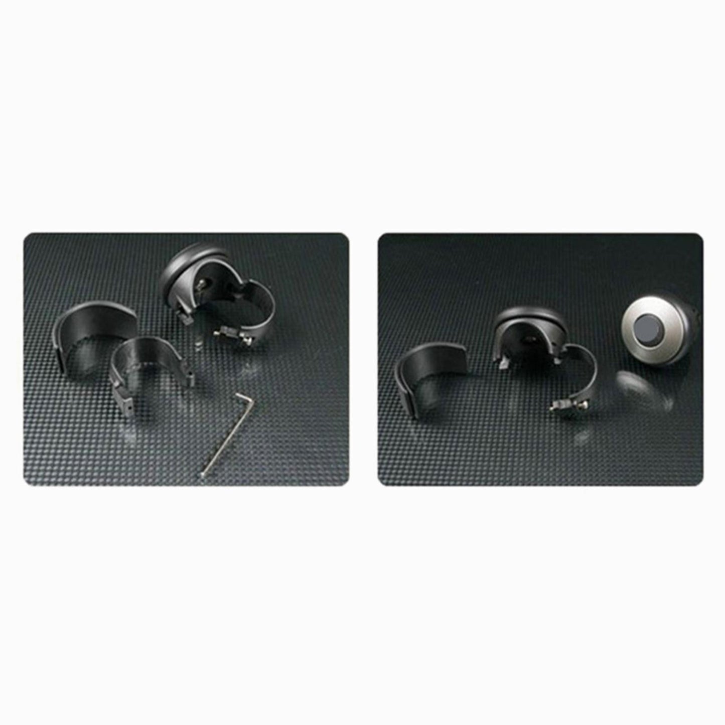 2 Count Steering Wheel Spinner Knob Ball Shaped Driving Helper with bearing