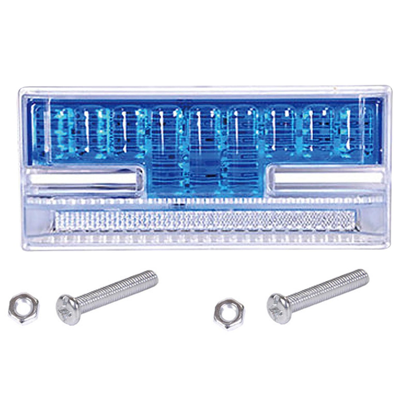 24V LED Side Marker Lights Car External Lights for Boat SUV Lorry blue