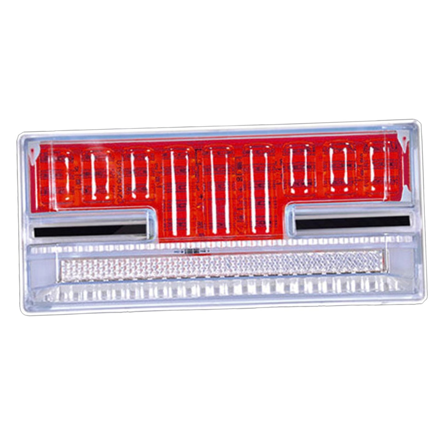 24V LED Side Marker Lights Car External Lights for Boat SUV Lorry red
