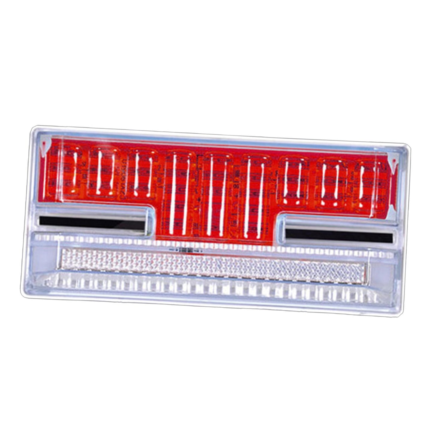 24V LED Side Marker Lights Car External Lights for Boat SUV Lorry red