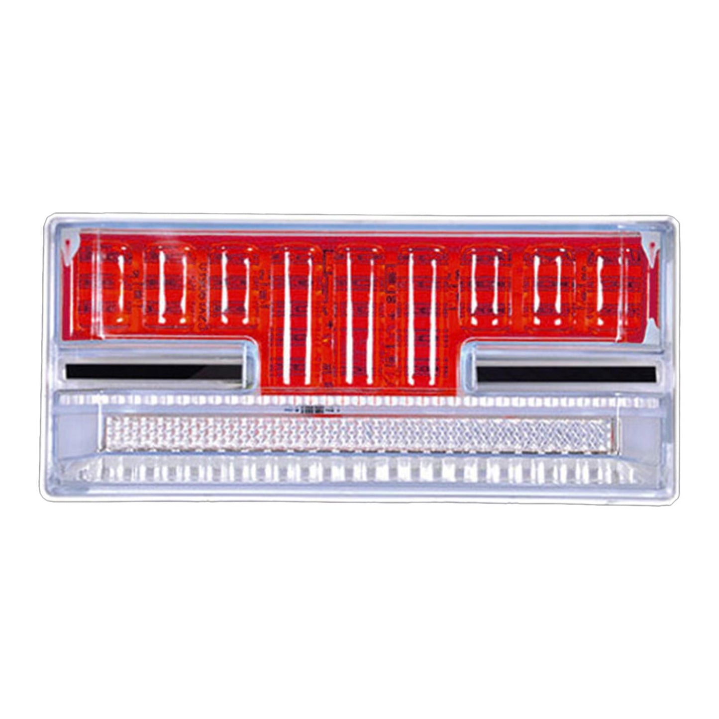 24V LED Side Marker Lights Car External Lights for Boat SUV Lorry red