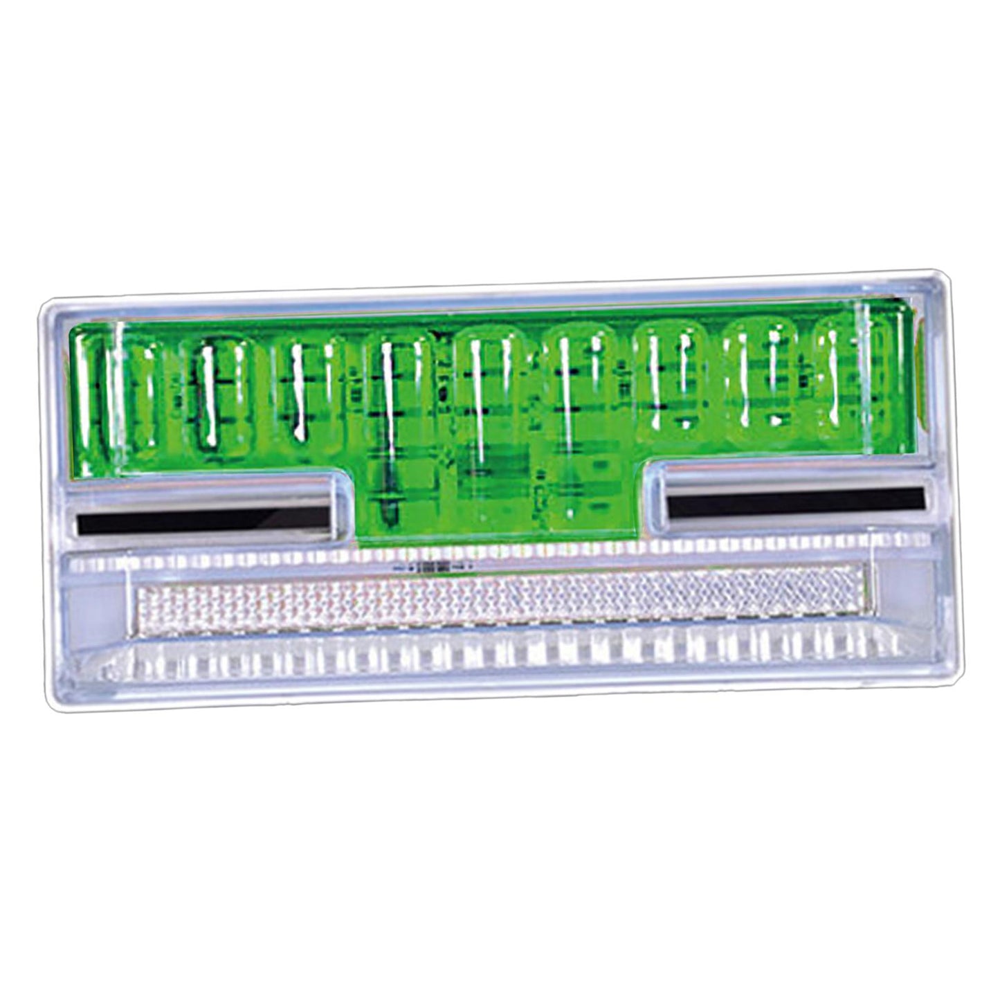 24V LED Side Marker Lights Car External Lights for Boat SUV Lorry green