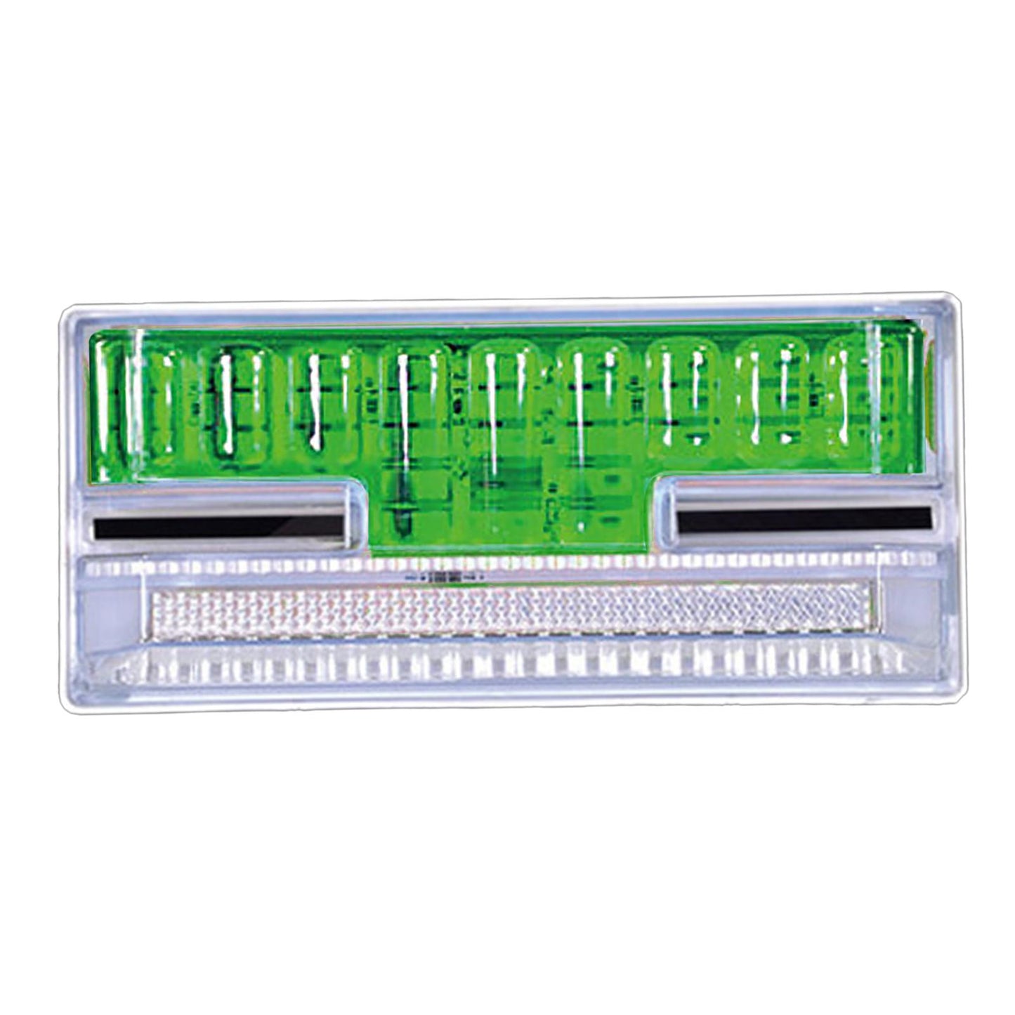 24V LED Side Marker Lights Car External Lights for Boat SUV Lorry green