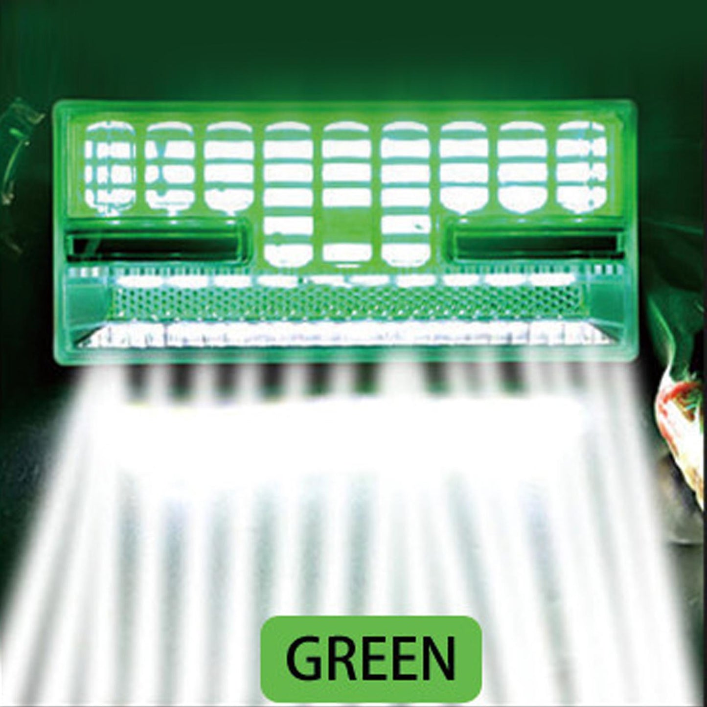 24V LED Side Marker Lights Car External Lights for Boat SUV Lorry green