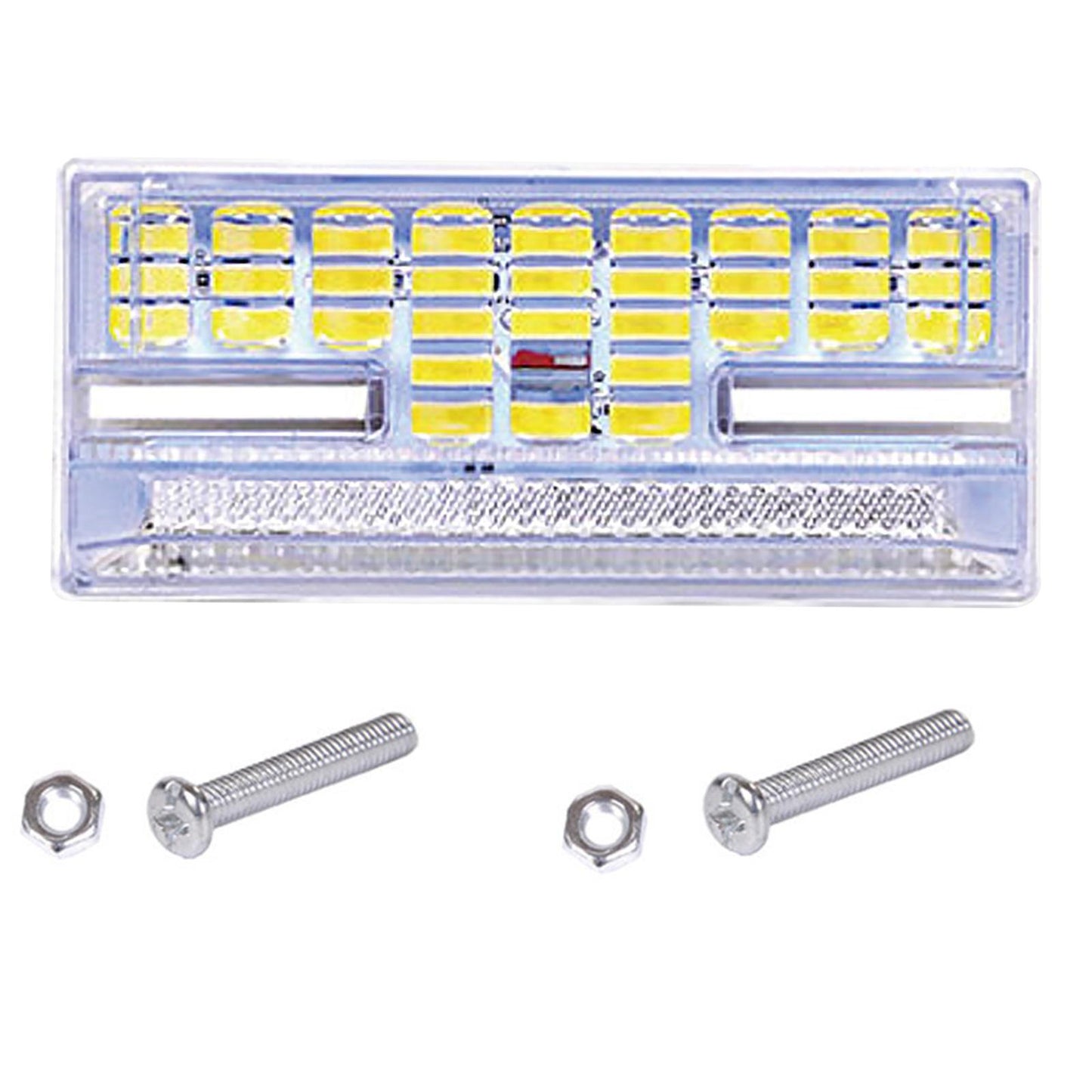 24V LED Side Marker Lights Car External Lights for Boat SUV Lorry white