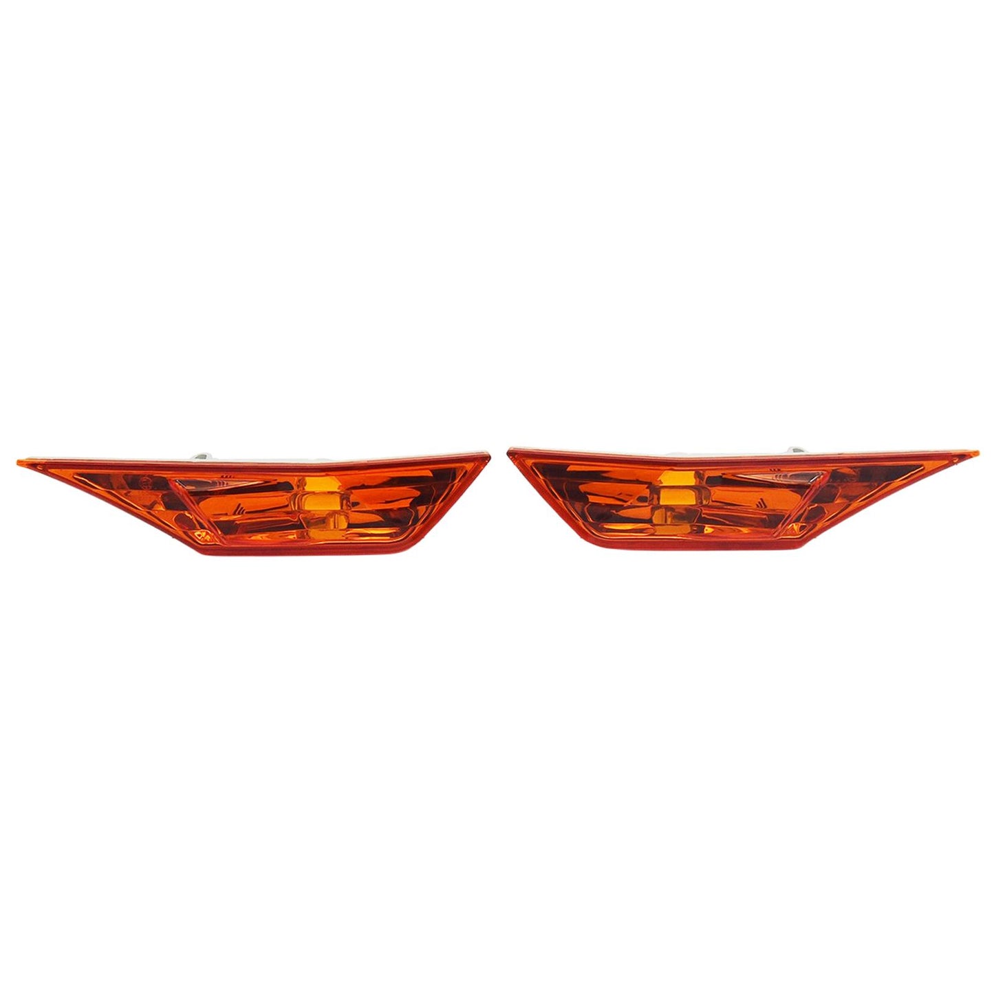 2Pcs Front Car Side Marker Lights 34300-Tet-H01 for Honda Civic 16-20 Amber