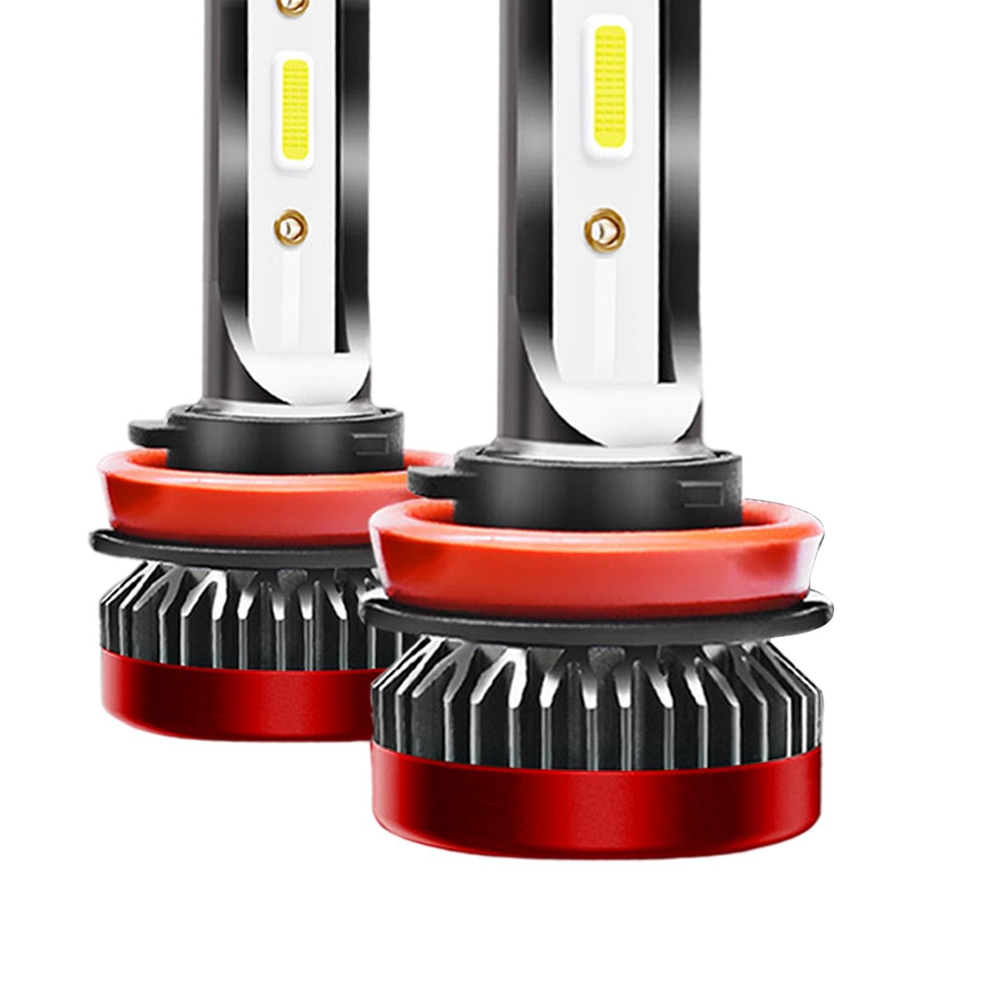 2 Pieces Car LED Headlight Bulbs Kit Fog Light Bulb Accessories H8 H9 H11