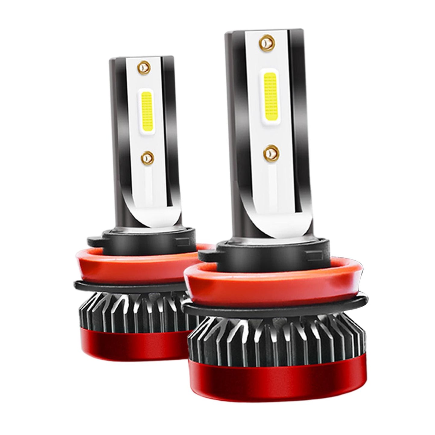 2 Pieces Car LED Headlight Bulbs Kit Fog Light Bulb Accessories H8 H9 H11