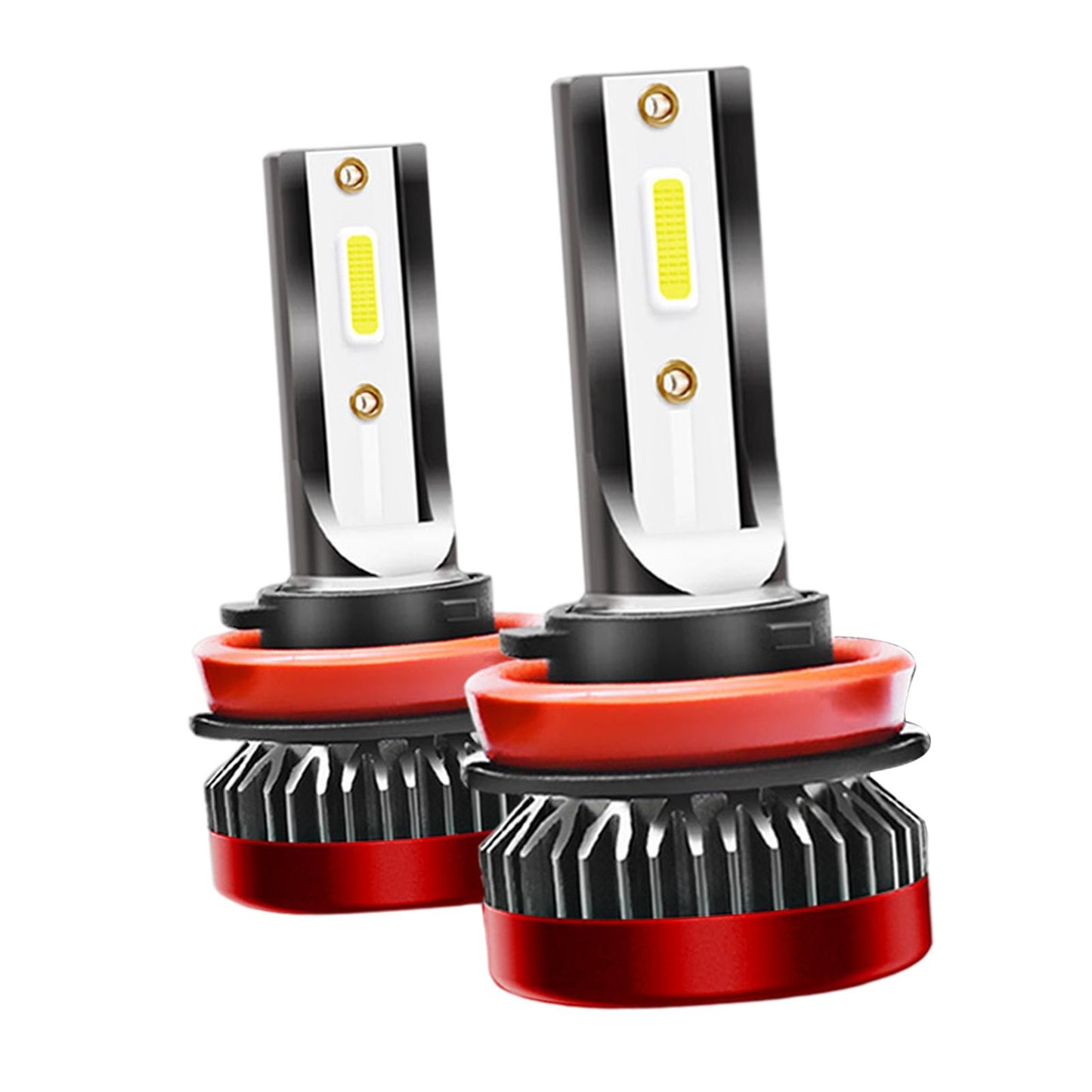 2 Pieces Car LED Headlight Bulbs Kit Fog Light Bulb Accessories H8 H9 H11