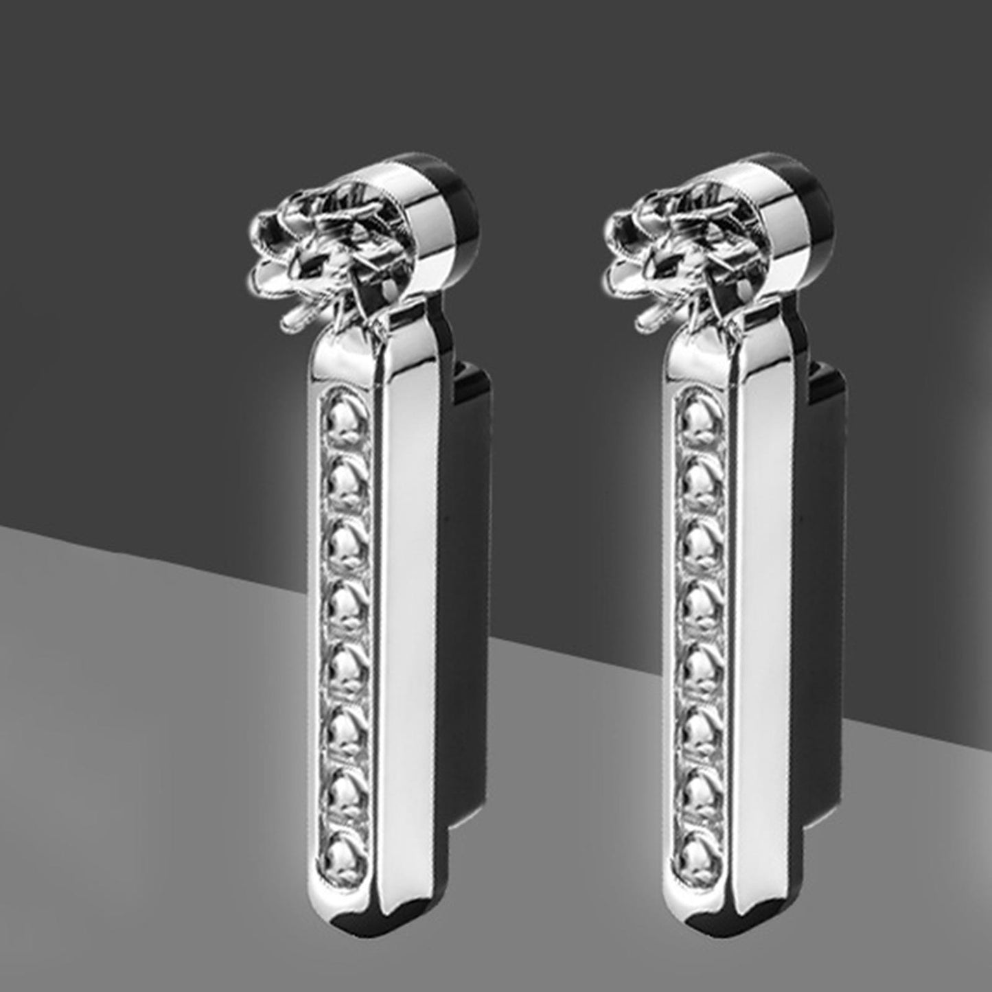 2 Pieces LED Daytime Running Lights 8 LED Fit for Head Lamp Auxiliary Lamp White