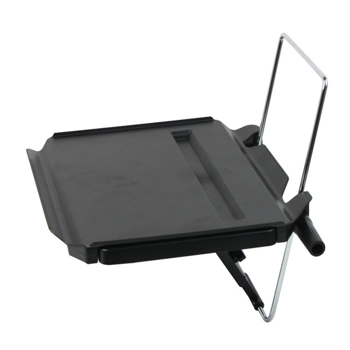 2 in 1 Car Steering Wheel Tray Stand Travel Desk Drink Writing with 2 Hooks