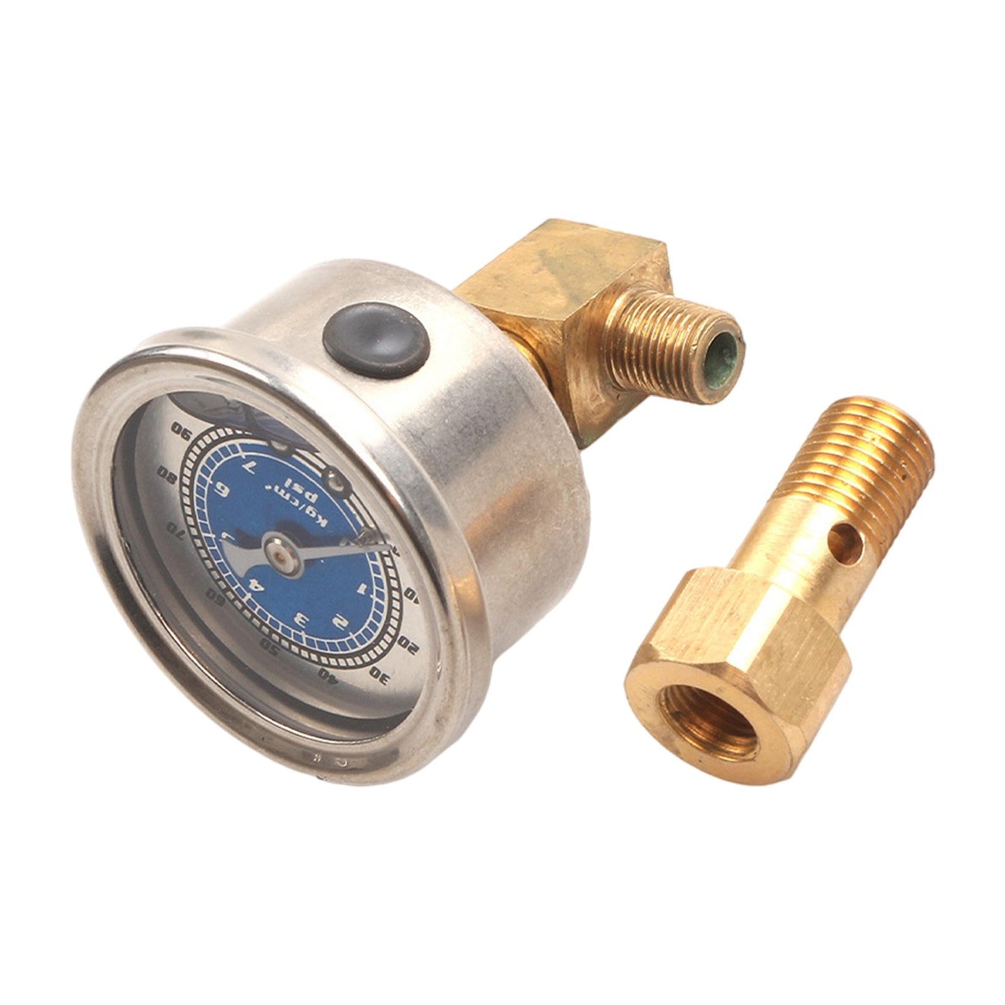 100PSI Fuel Pressure Gauge Liquid Filled 1/2 for Honda S2000 00-03"