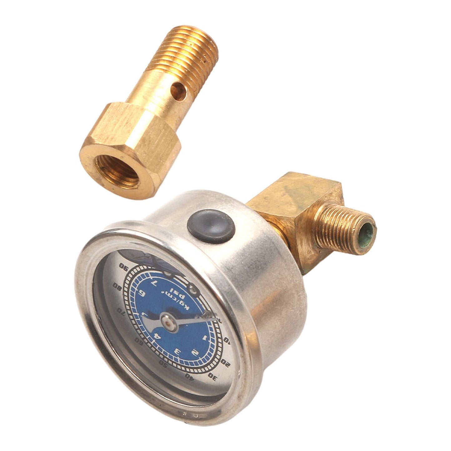 100PSI Fuel Pressure Gauge Liquid Filled 1/2 for Honda S2000 00-03"