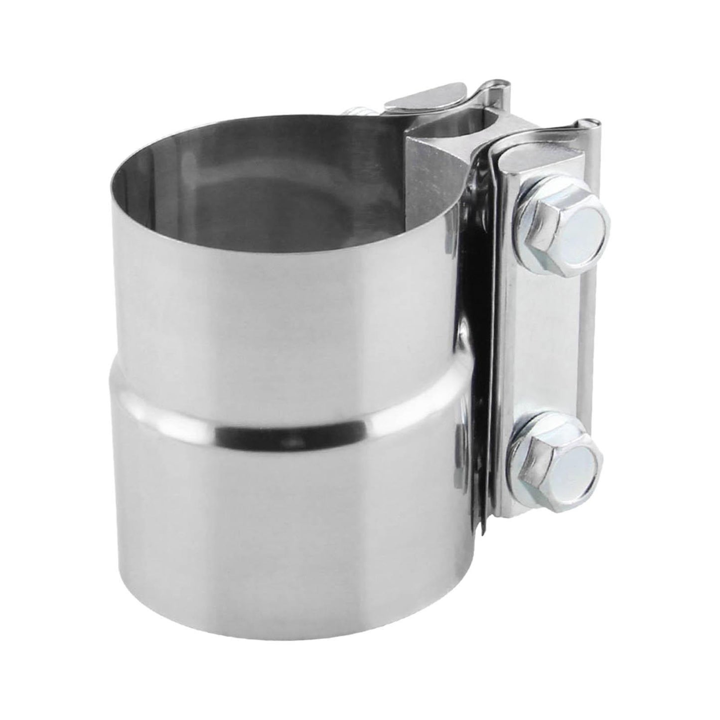 2 Butt Joint Exhaust Clamp Muffler Hardware Exhaust Pipes Tips Downpipe"
