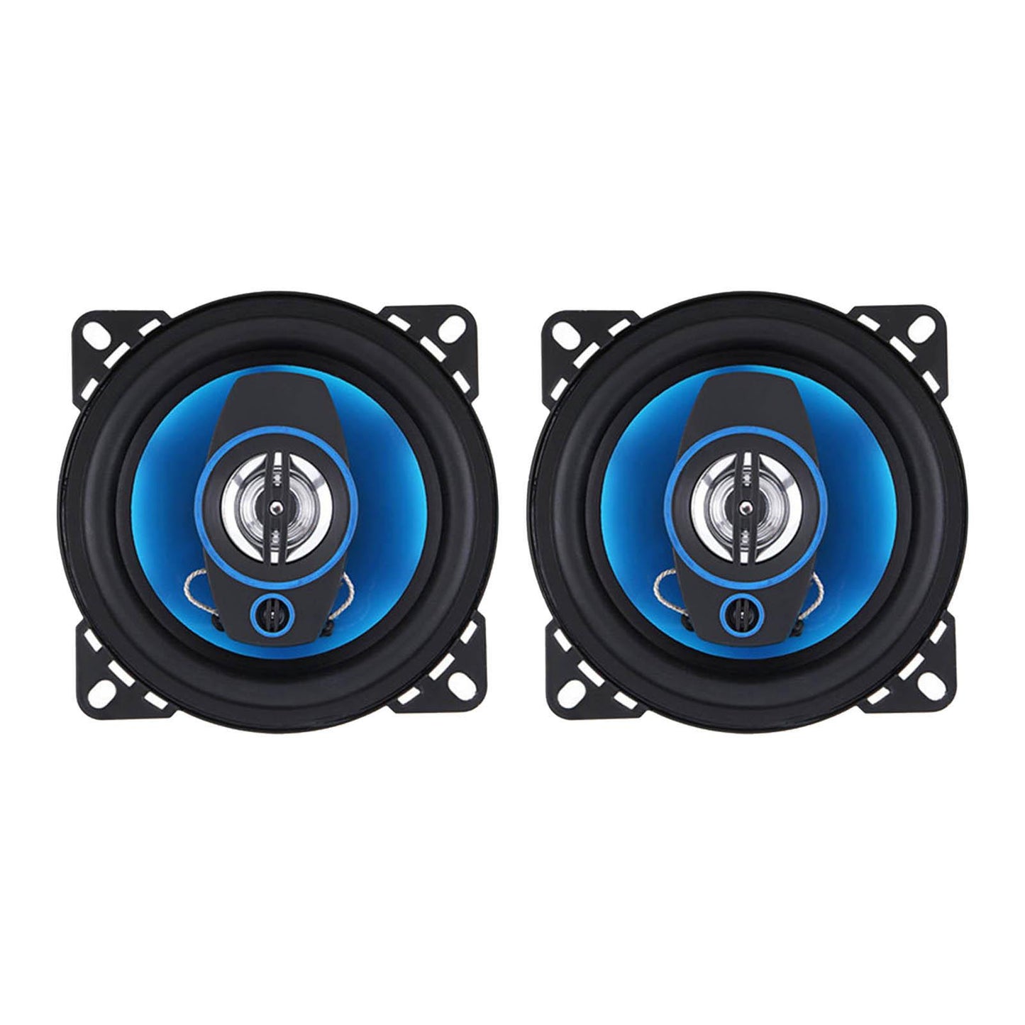 2 Pieces 4 300W Car Speaker Set Loudspeaker Easy Mounting Professional"