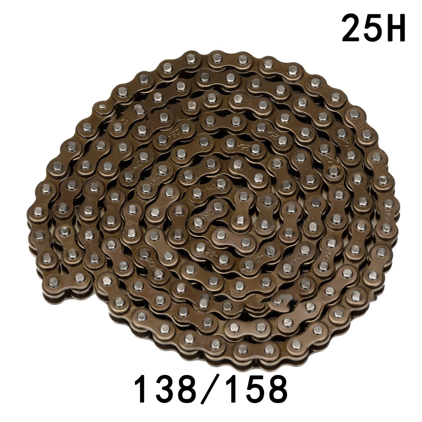 25H Sprocket Chain for 47cc 49cc Pocket Bike Direct Replaces 138 Links