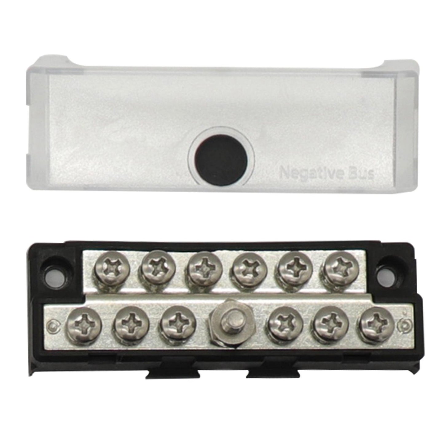 12 Way Bus Bar Terminal Block 100 Amp 32V Fit for Trucks RV Coaches Boats