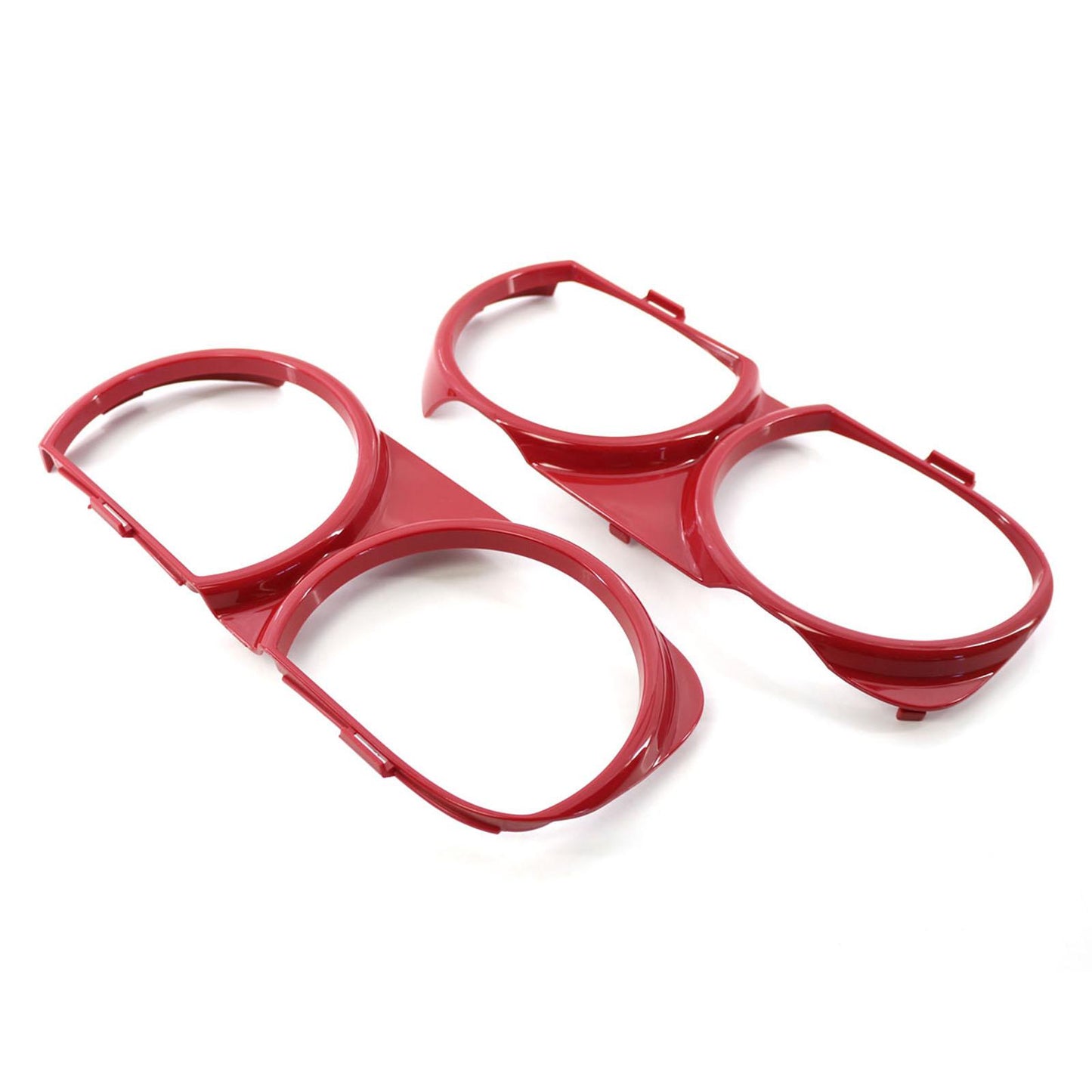 2 Pieces Headlight Bezel Set 68259055Ab Fits for Challenger Srt Demon