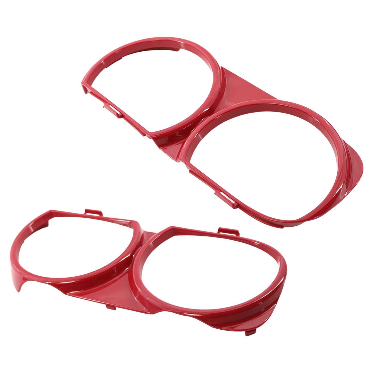 2 Pieces Headlight Bezel Set 68259055Ab Fits for Challenger Srt Demon