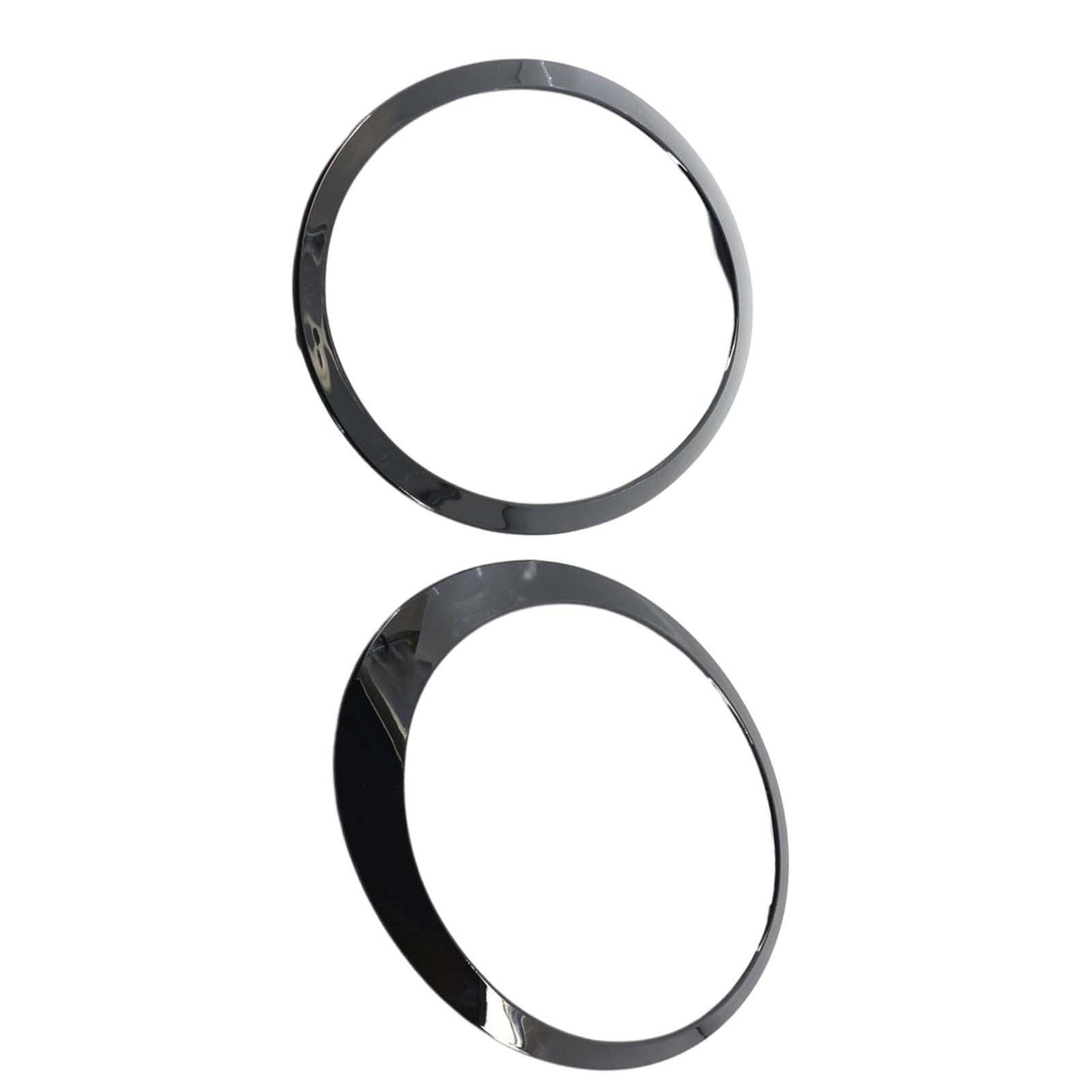 2 Pieces Auto Headlight Trim Ring 51137149905 Fit for Mini Cooper R55 R56