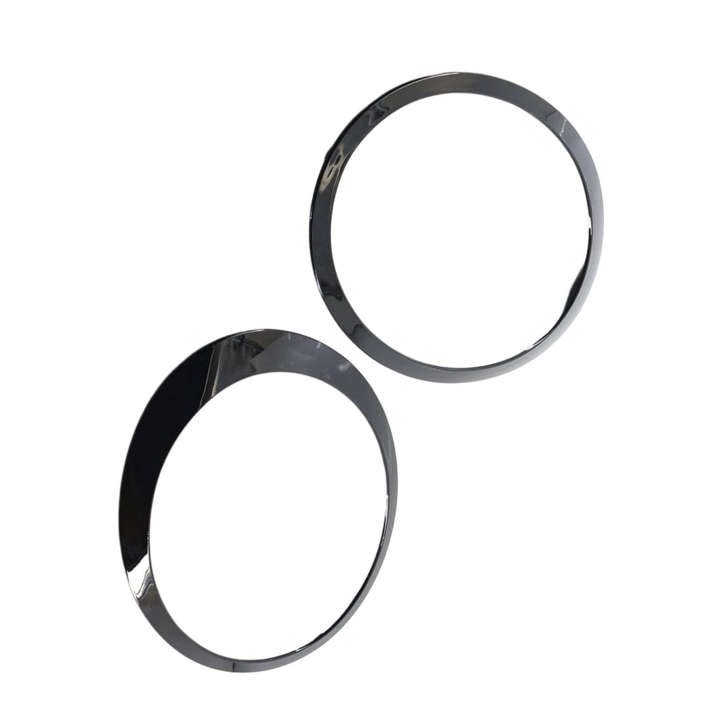 2 Pieces Auto Headlight Trim Ring 51137149905 Fit for Mini Cooper R55 R56