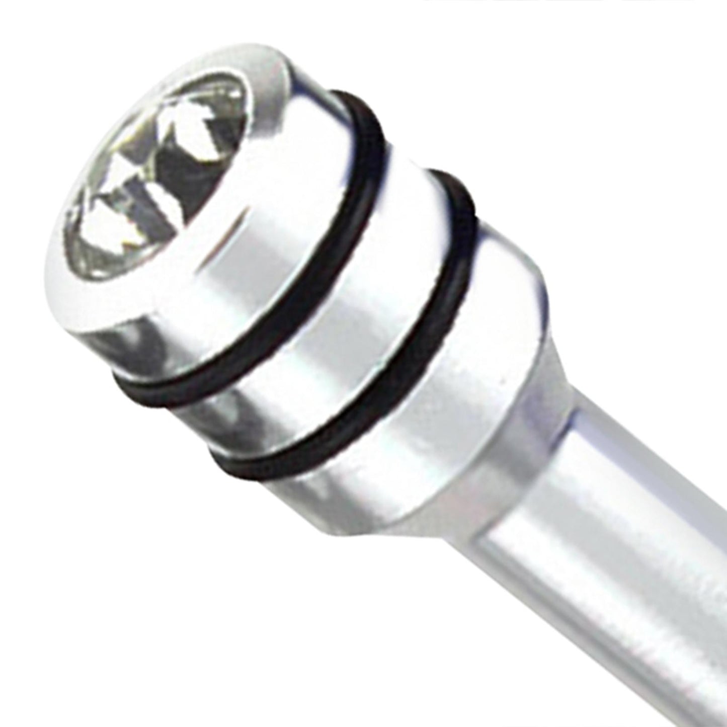 2Pcs Car Interior Door Lock Knob Pull Pins 49mm Door Lock Knobs Silver