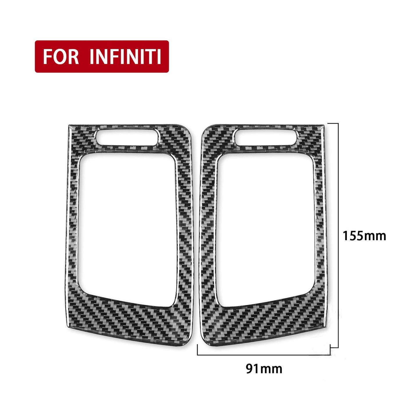 2Pieces Air Outlet Vent Cover Trim Fits for Infiniti Sedan G37 Automotive