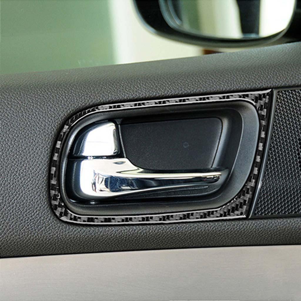 2 Pieces Interior Door Handle Cover Trim Kit Decor for Infiniti G37