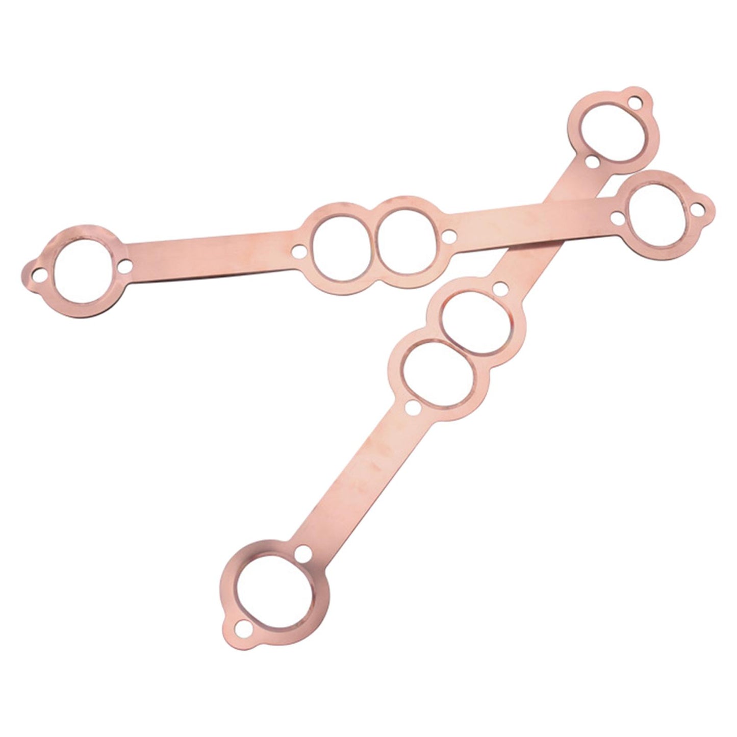 2 Pieces Automotive Copper Header Exhaust Gaskets for SB 350 327