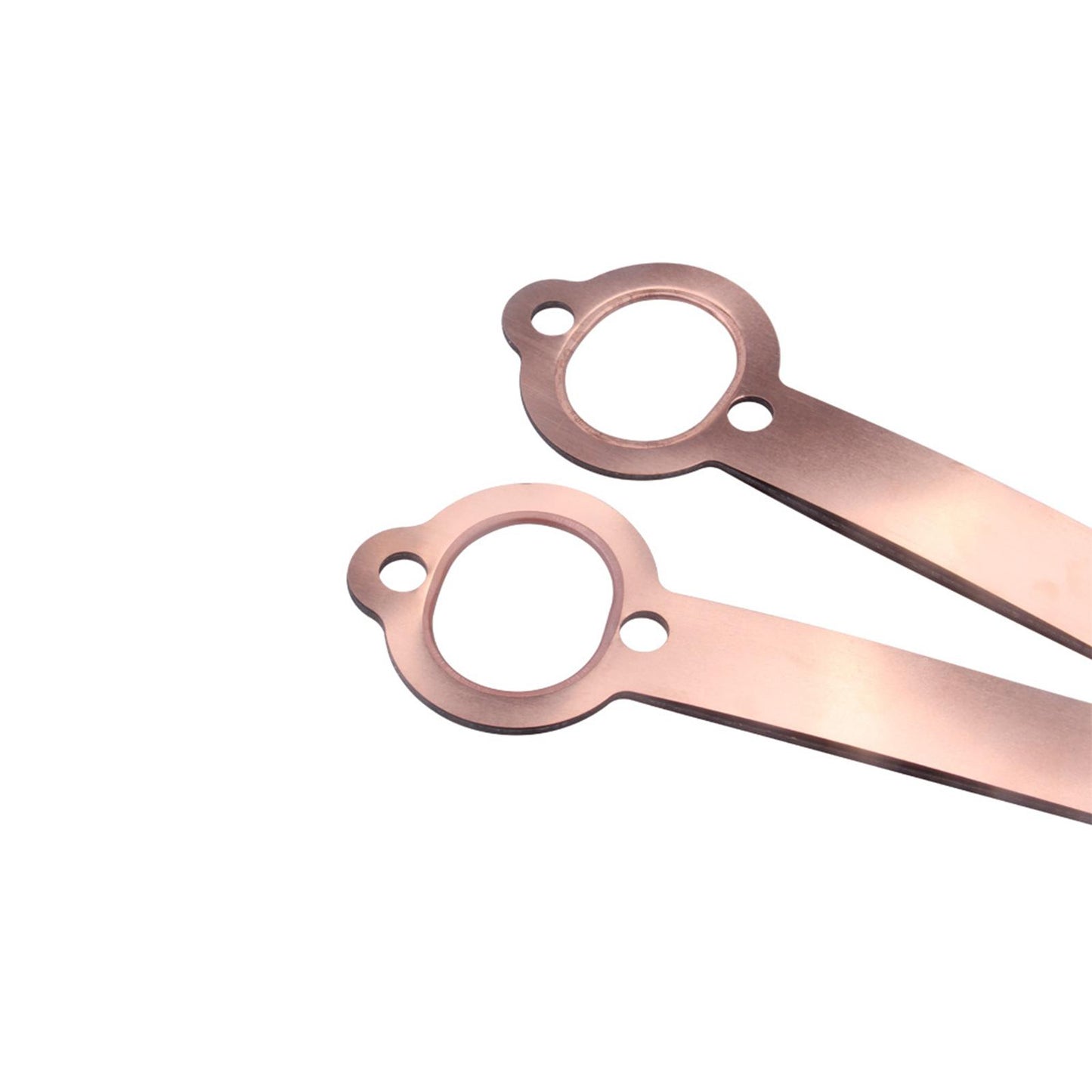 2 Pieces Automotive Copper Header Exhaust Gaskets for SB 350 327