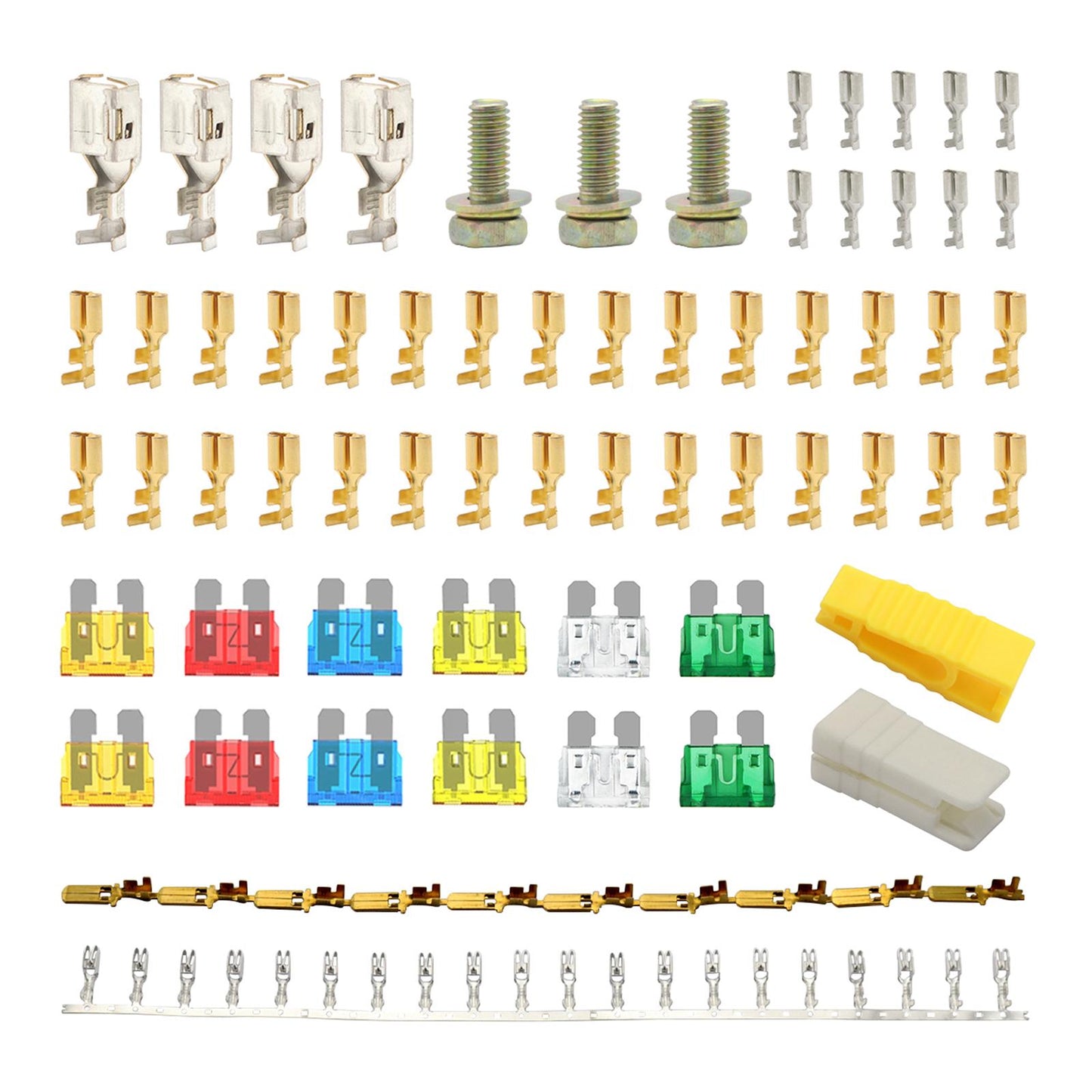 21 Way Fuse Relay Box 7 Slot Relay Holders for Car Vehicles Trailer