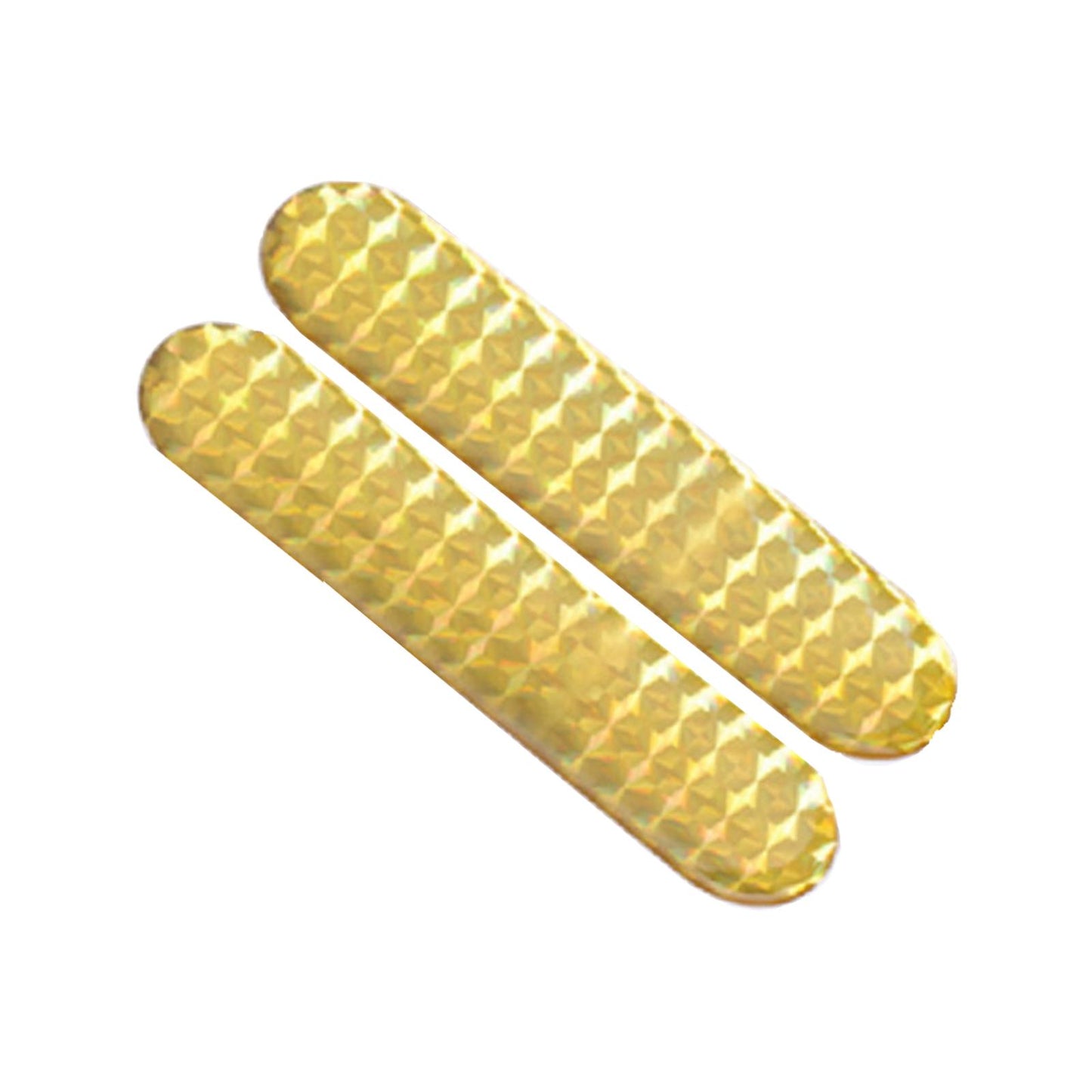 2 Pieces Car Reflective Sticker Auto Reflector Stickers for Pickup Yellow
