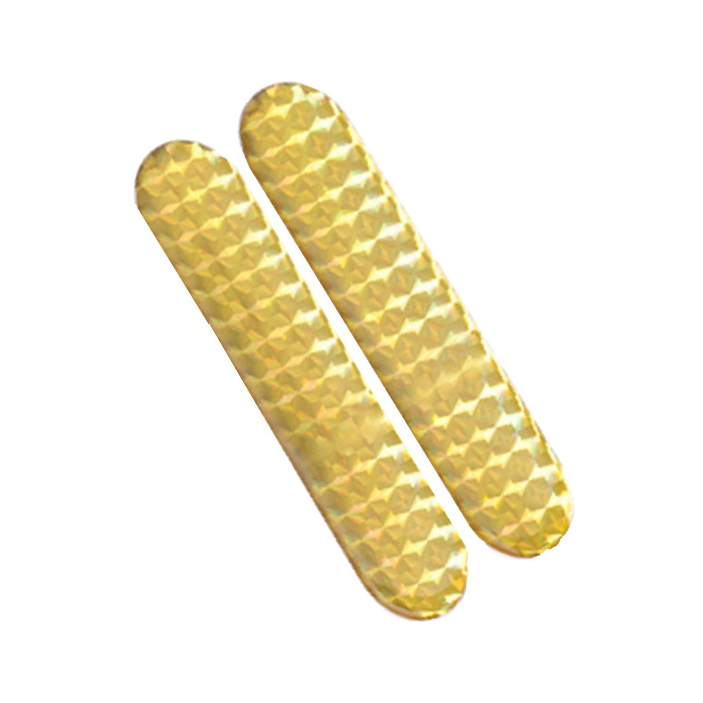 2 Pieces Car Reflective Sticker Auto Reflector Stickers for Pickup Yellow