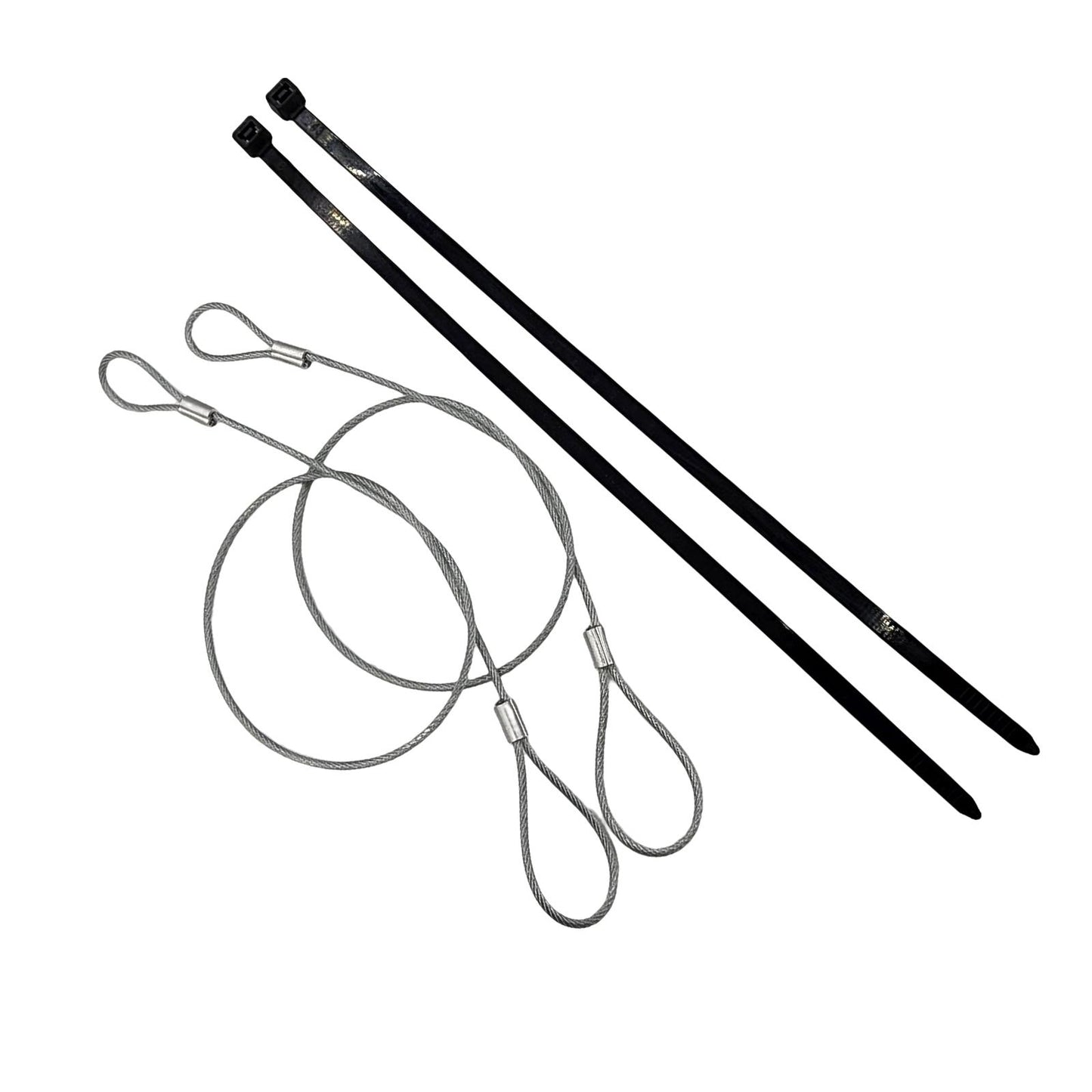 2 Pieces Emergency Hood Release Cable Replaces for C4 1984-1996 Durable