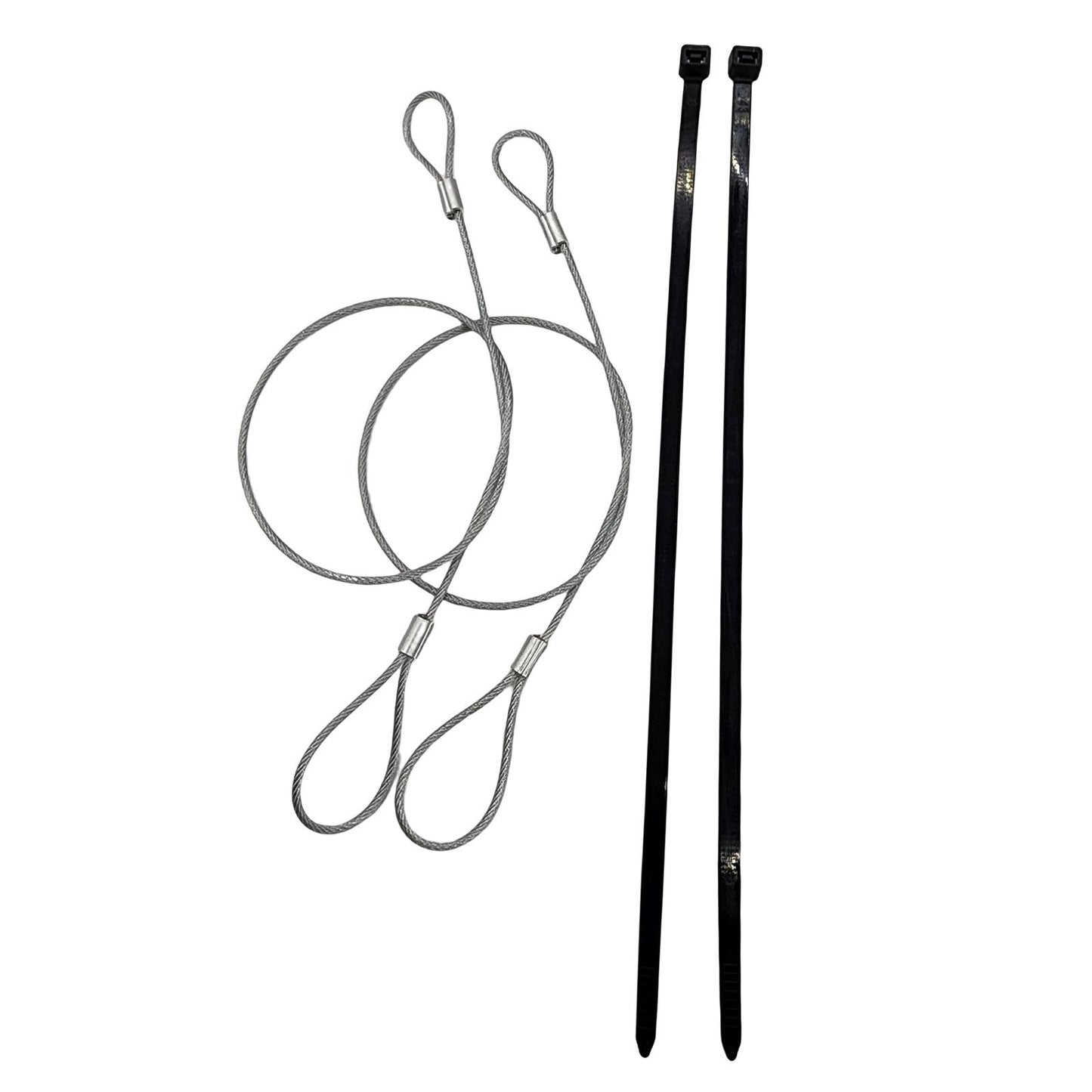 2 Pieces Emergency Hood Release Cable Replaces for C4 1984-1996 Durable