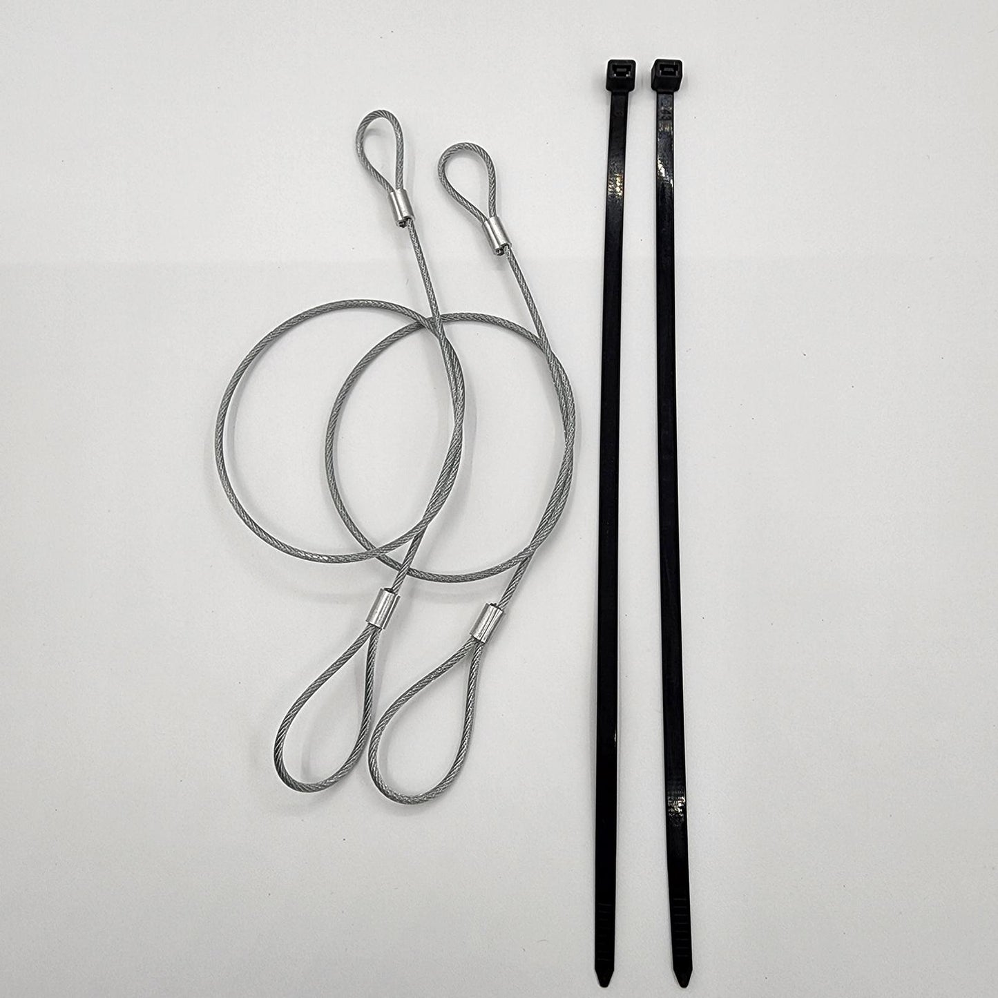 2 Pieces Emergency Hood Release Cable Replaces for C4 1984-1996 Durable