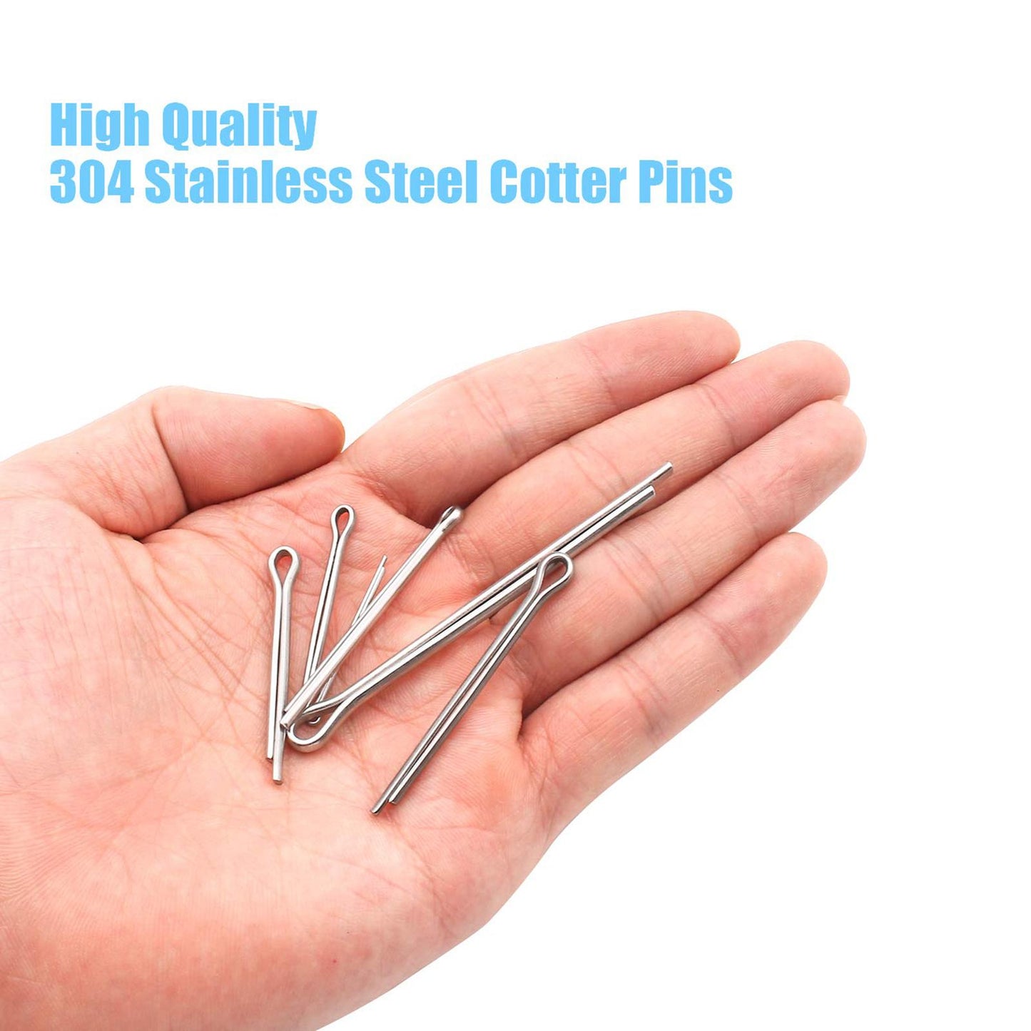 230x Split Pins Cotter Pins Holds Pins or Castle Nuts in Place