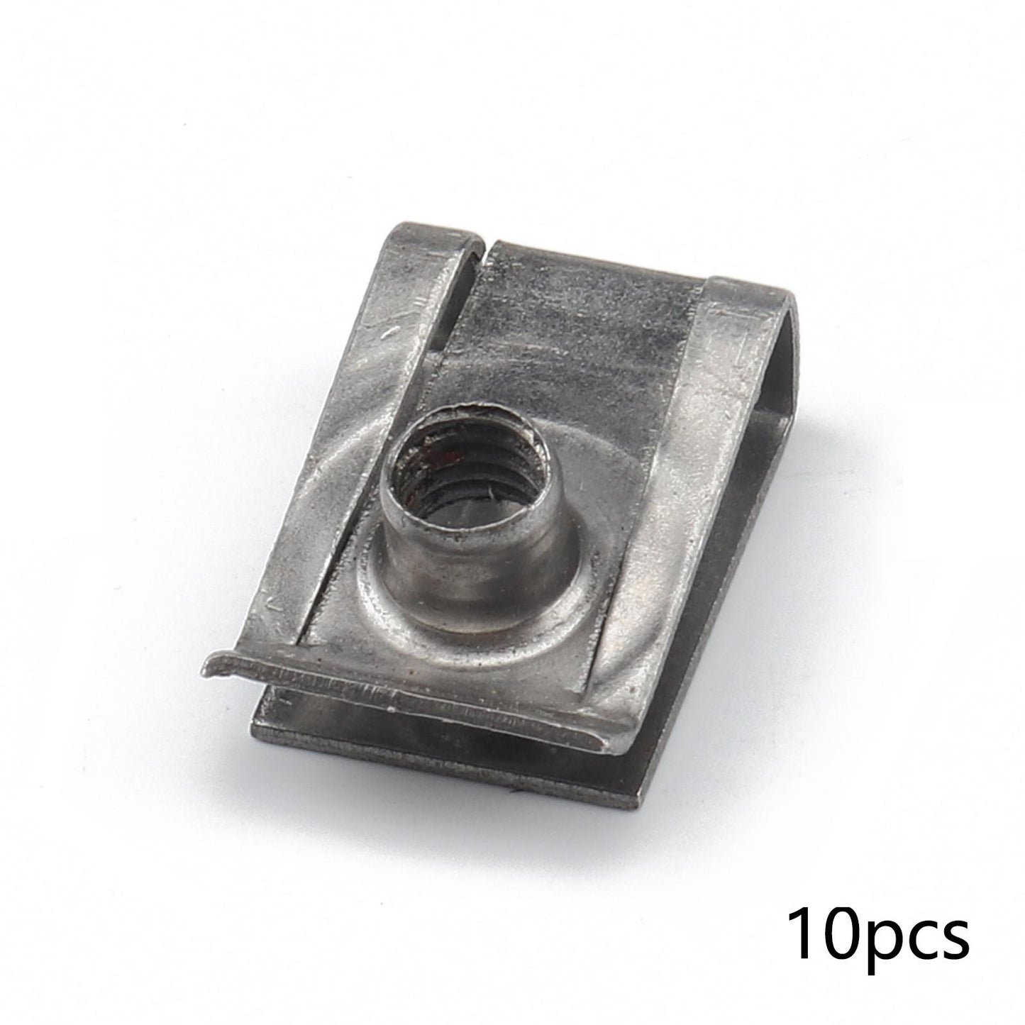 10x Universal U Shaped Nuts Clips Parts Stainless Steel Accessories Replaces